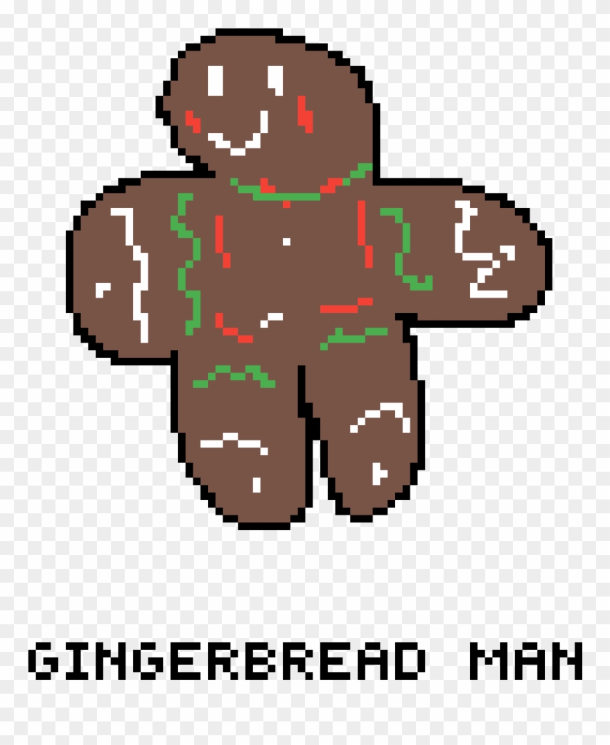 Gingerbread Man - Design Clipart