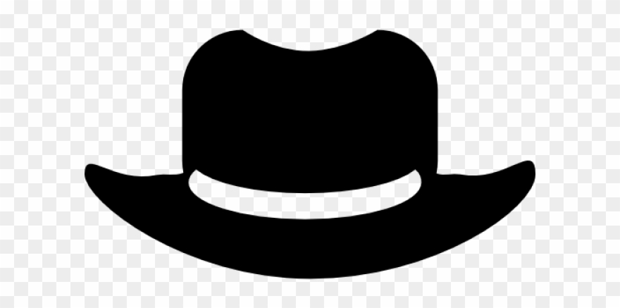 Cowboy Hat Clipart Silhouette - Hat Silhouette - Png Download