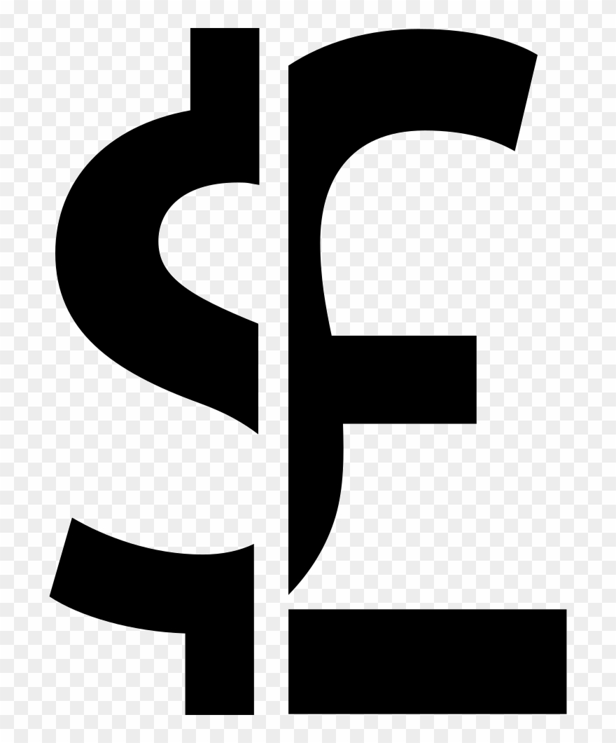 Png File - Dollar Pound Logo Clipart