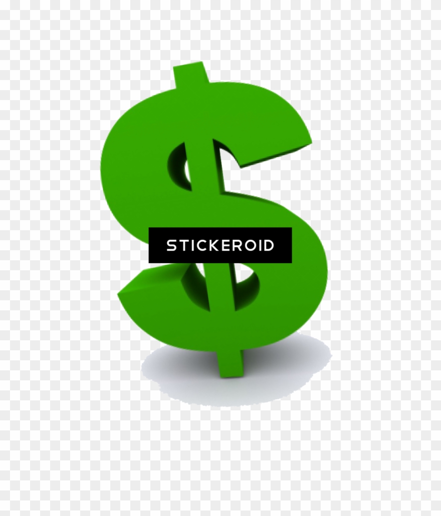 Green Dollar Symbol - Dollar Sign Clipart