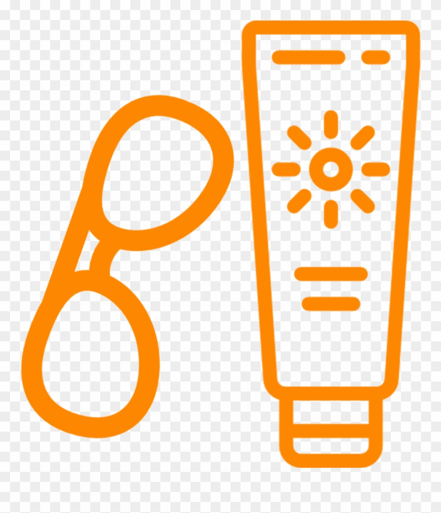 Let's Get Tan - Sunscreen Clipart