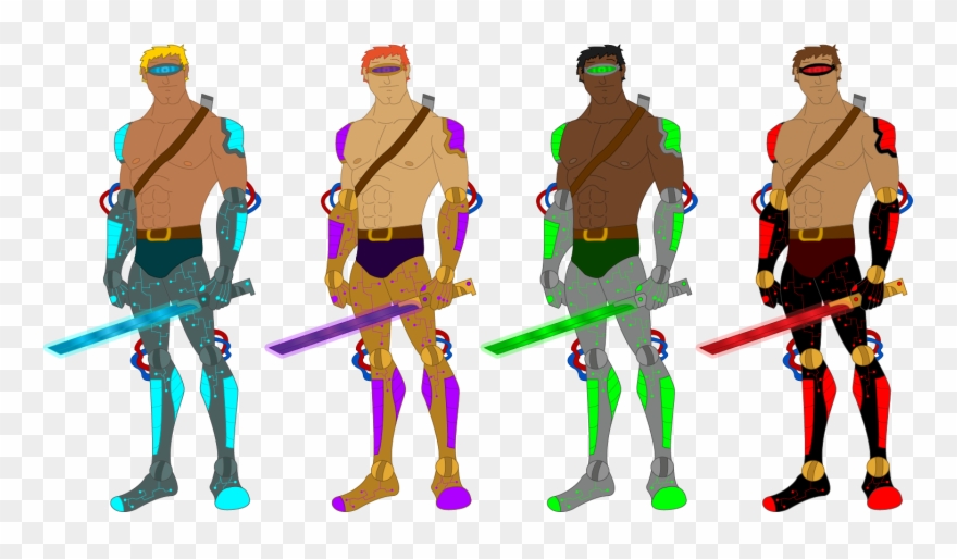 Author Comments - Barechested Clipart