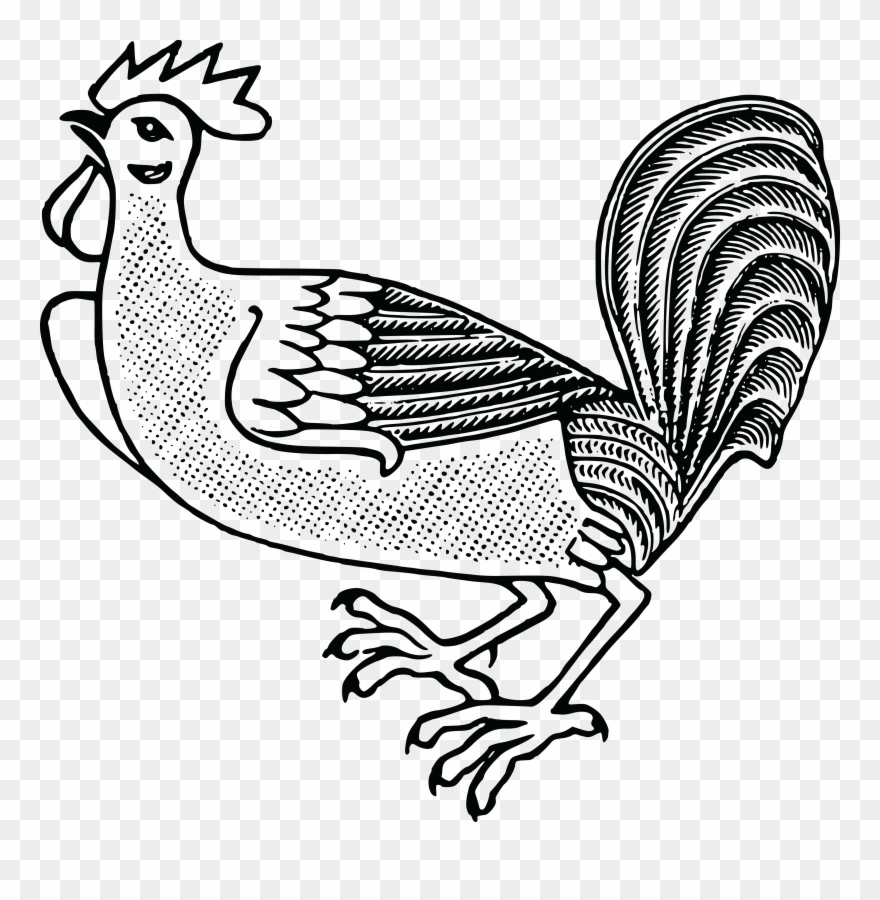 Free Clipart Of A Rooster - Rooster - Png Download