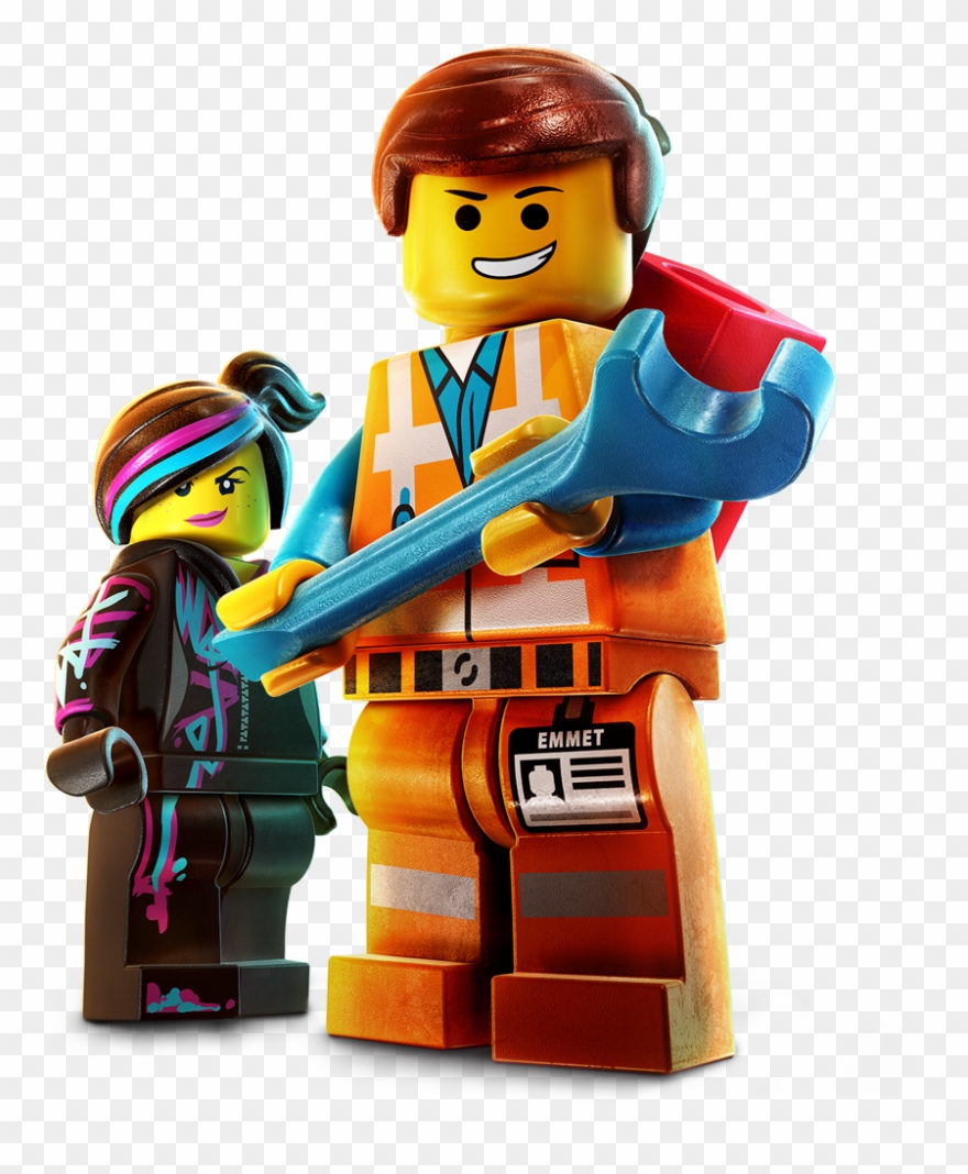Lego Movie Clip Art Black And White - Png Download