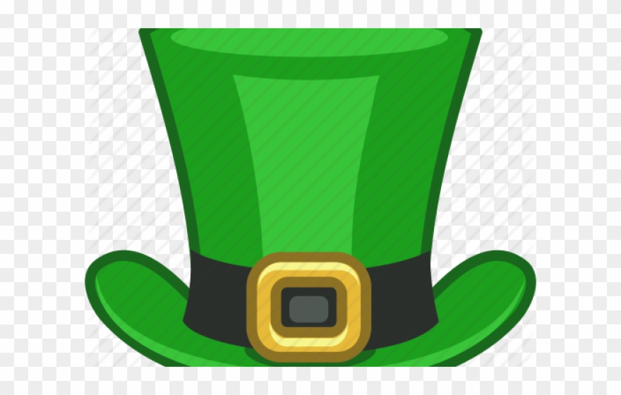 Top Hat Green Png Clipart