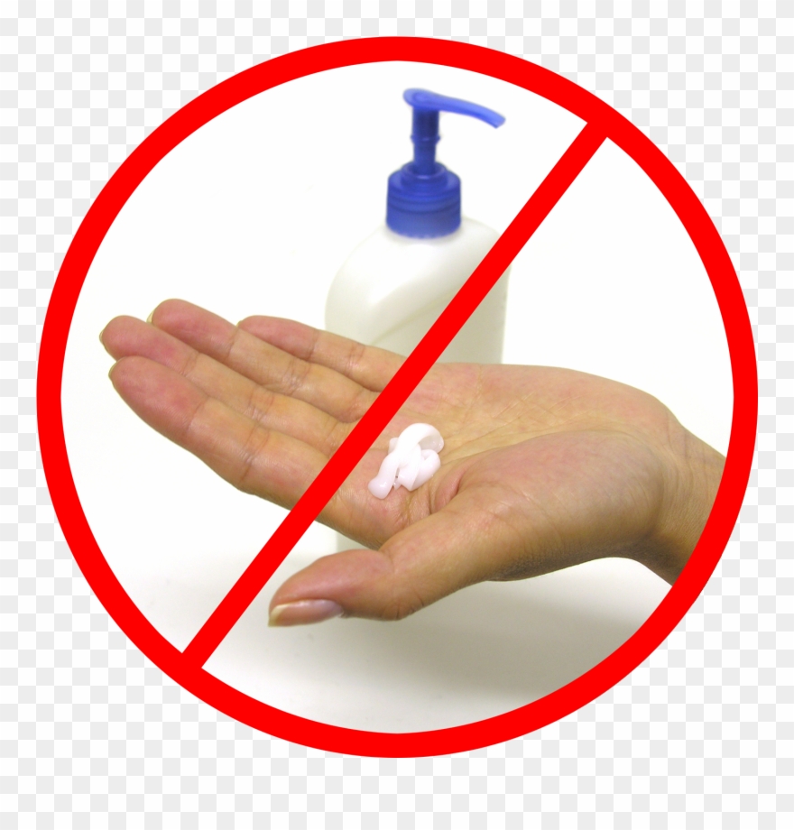 Generally Speaking They Tell You What Not To Take Before - Right Hand And Lotion Clipart