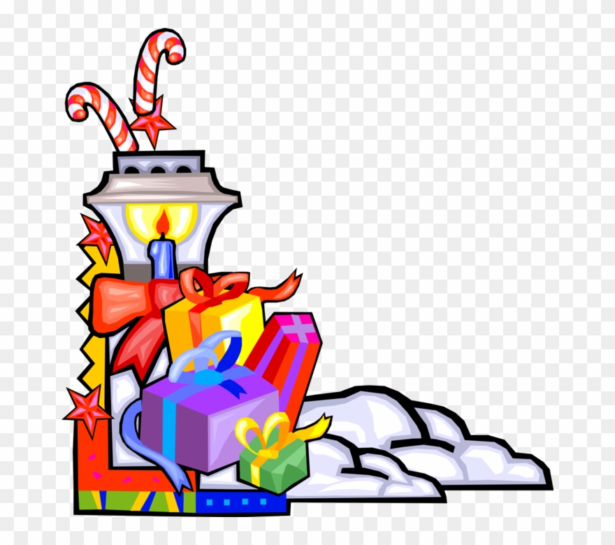 Vector Illustration Of Holiday Festive Season Christmas - Christmas Day Clipart