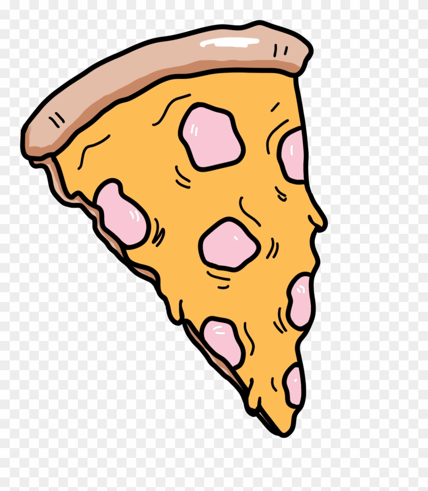Fashion Pizza Sticker Clipart