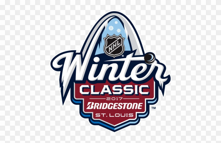 Final Bridgestone Nhl Winter Classic Primary Mark - Hockey Winter Classic Logo Clipart