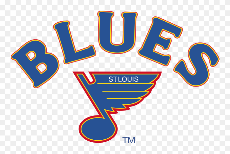 Louis Blues - St Louis Blues Old Logo Clipart
