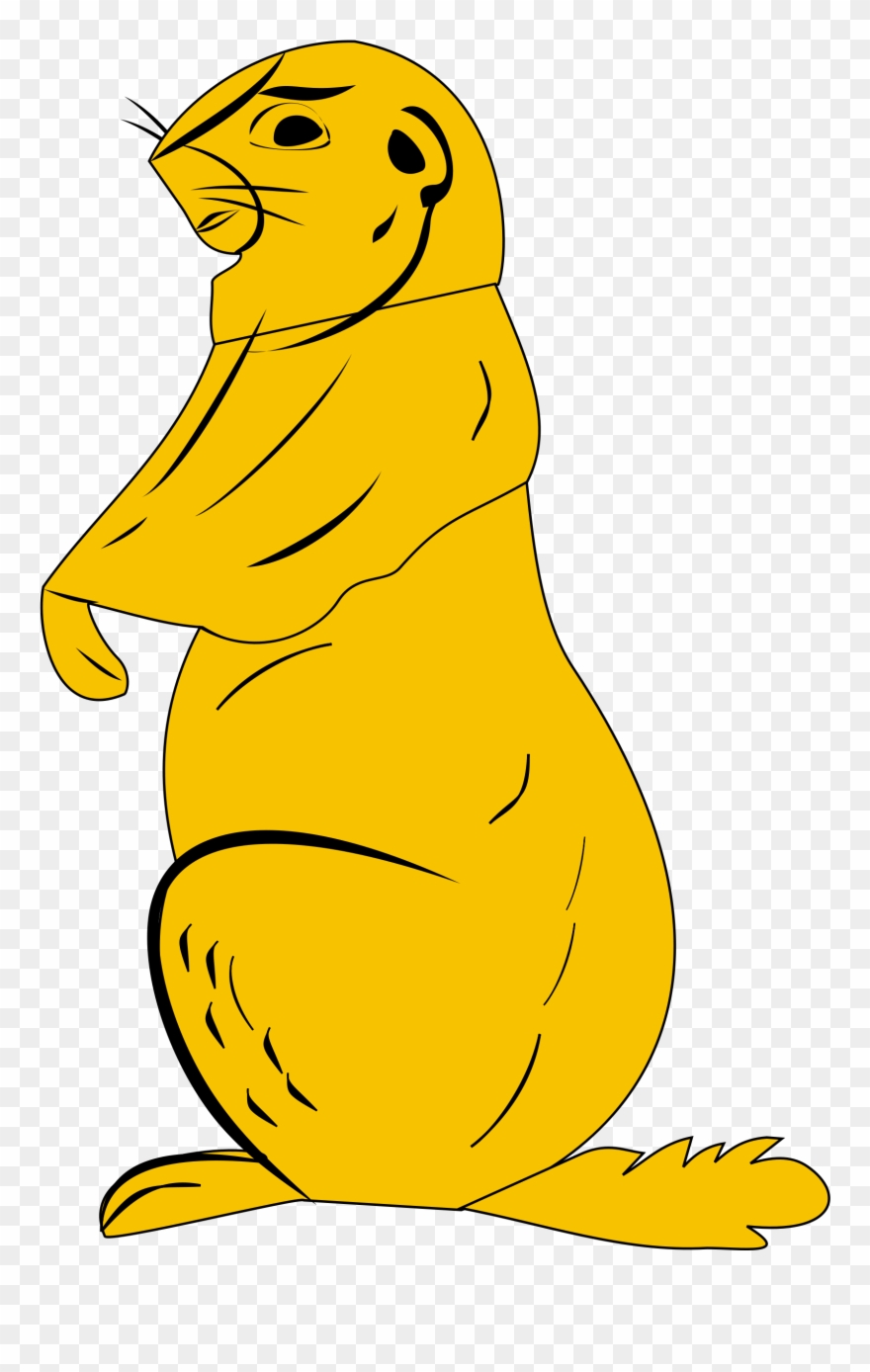 Marmot Svg - Marmotte Blason Clipart