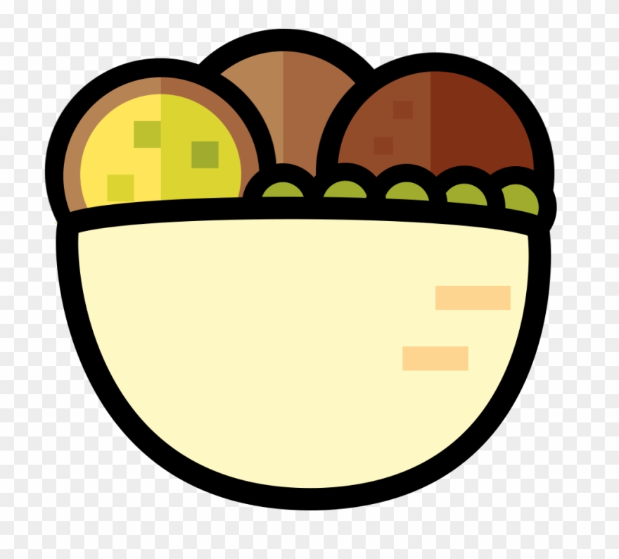 French Fries Falafel Cartoon Clip Art Transprent - Falafel Clipart - Png Download