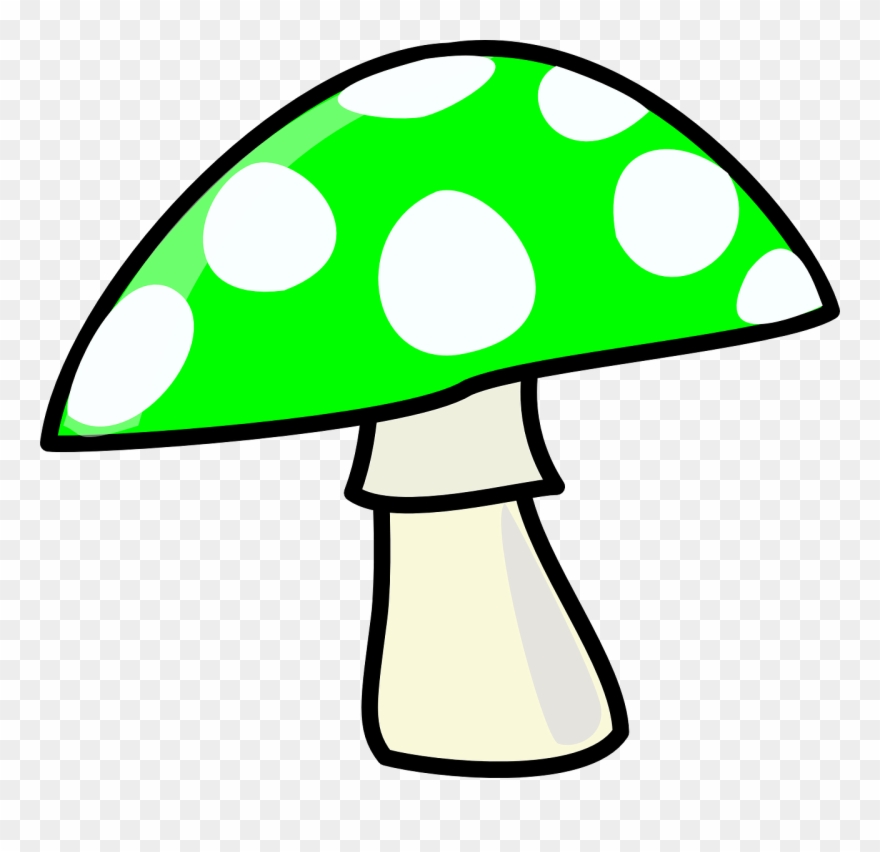 Mushroom Fly Agaric Green Png Image Clipart