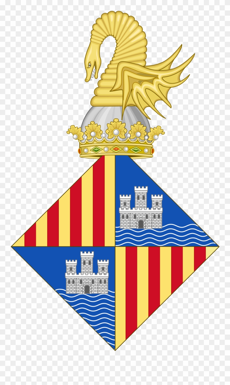Open - Mallorca Coat Of Arms Clipart