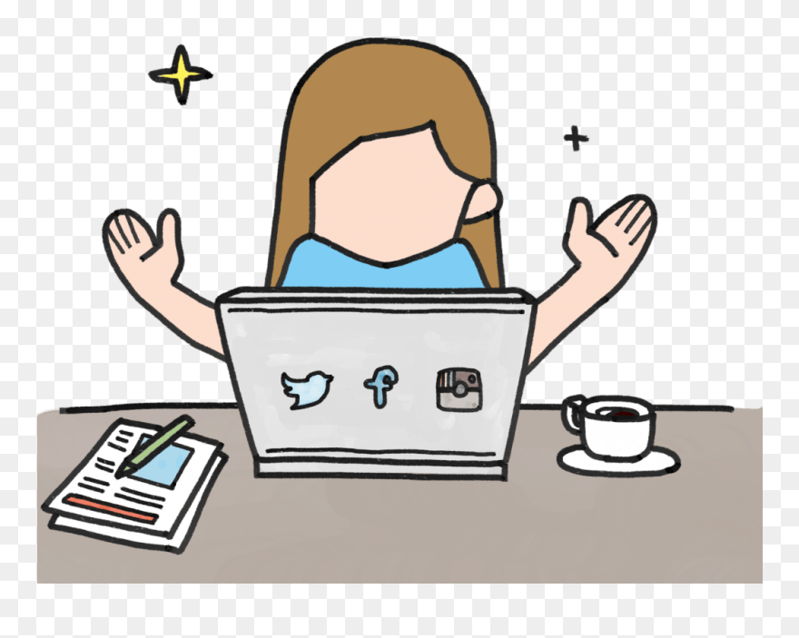 Sample Blogger Outreach Email - Social Media Gif Png Clipart