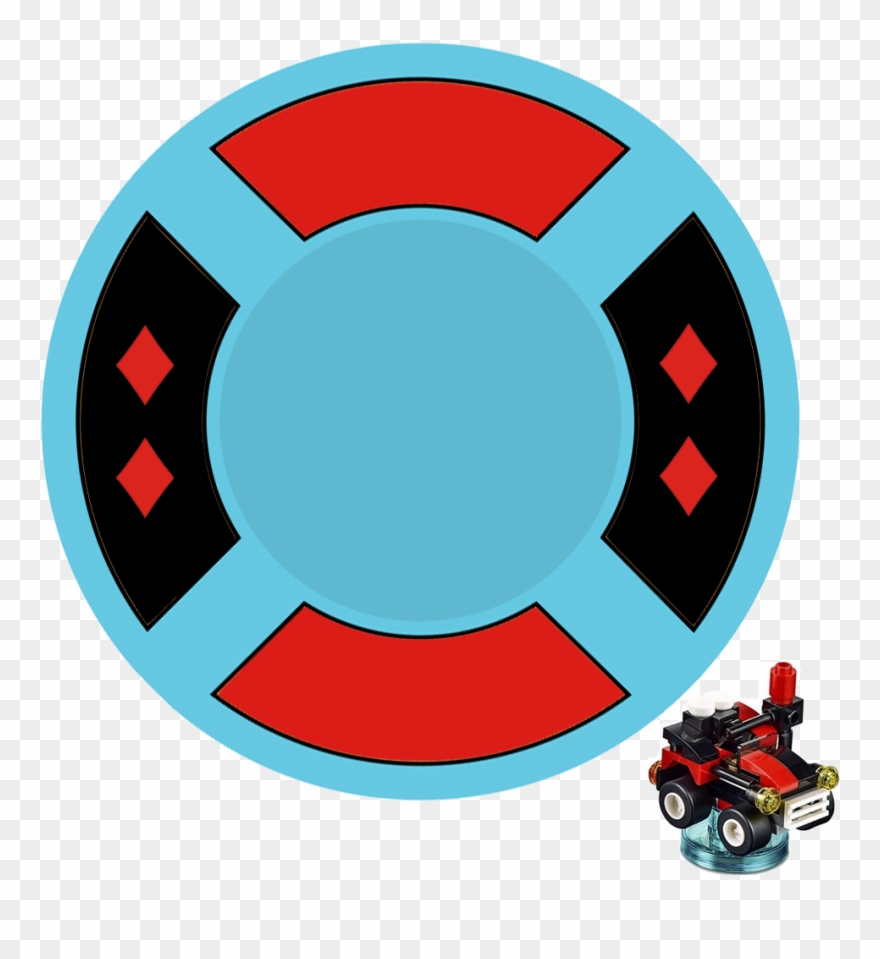 Lego Dimensions Wave 3 Toy Tag - Lego Dimensions Dc Joker Harley Team Pack Clipart
