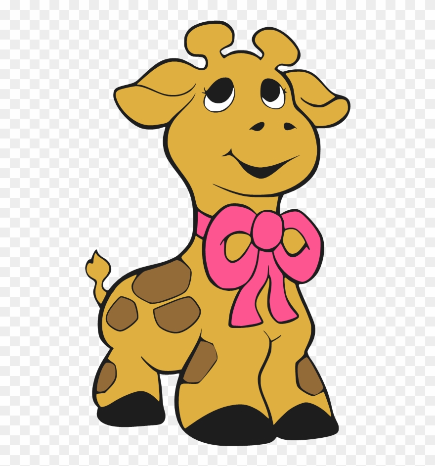 Printable Giraffe Shabby, Baby Shower Templates, Baby - Cartoon Clipart