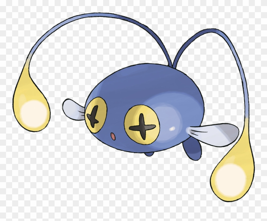 "on The Dark Ocean Floor, Its Only Means Of Communication - Pokemon Chinchou Clipart