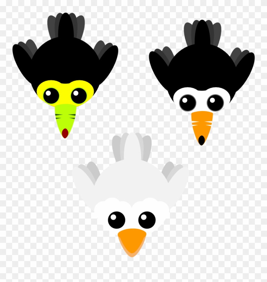 Io Bird Skins - Mope Io Skins Birds Clipart