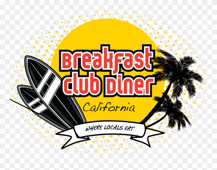 Breakfast Club Diner California Clipart