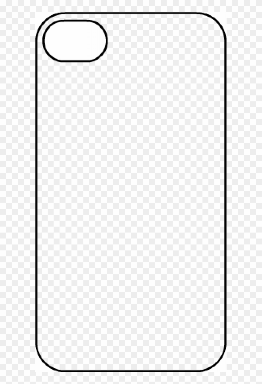 Iphone Plus Image Thumb New Iphone Case Template - Beaker Outline Clipart