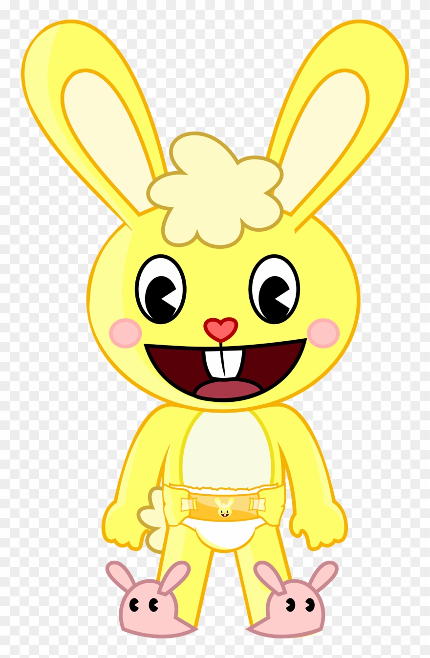 Cuddles In Diaper - Happy Tree Friends Diapers Clipart