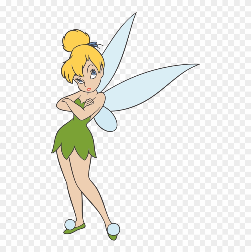Tinkerbell Outline Png - Фея Динь Динь Вектор Clipart