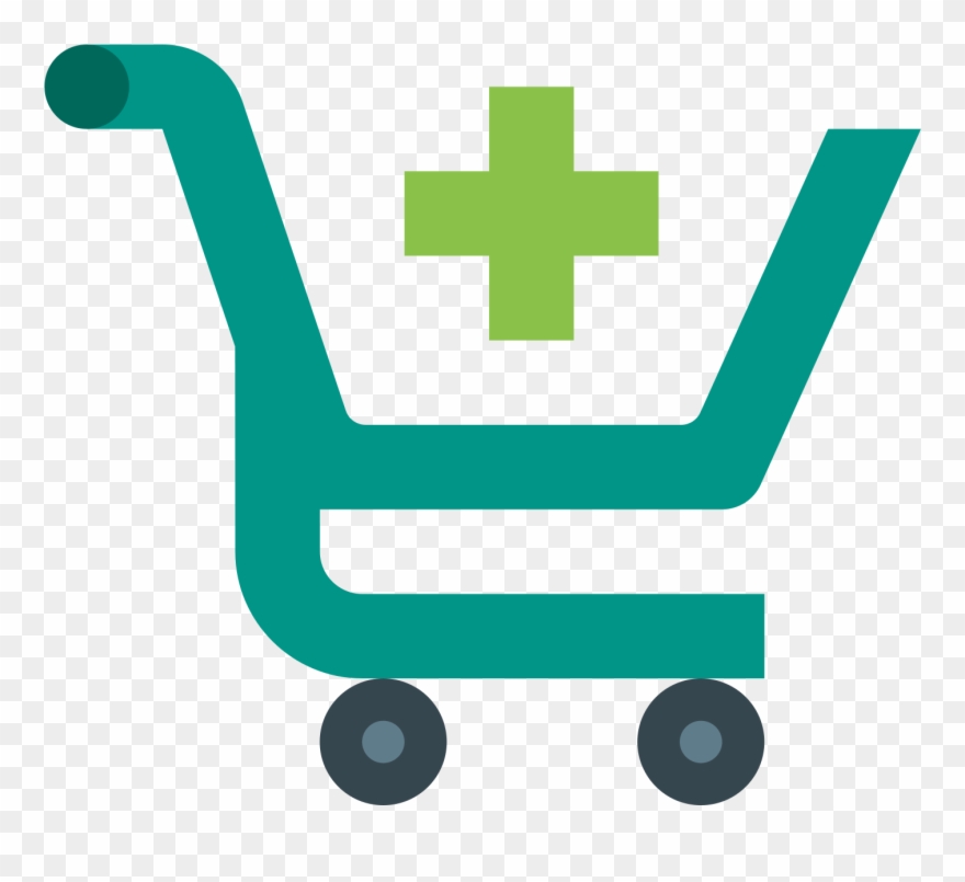 Add To Shopping Cart For Kids - Cart Icon Flat Png Clipart