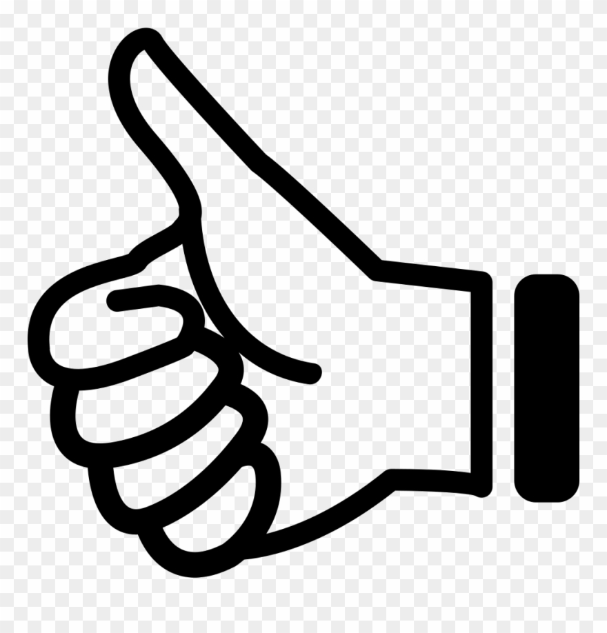 Thumb Up Comments - English Lovers Clipart