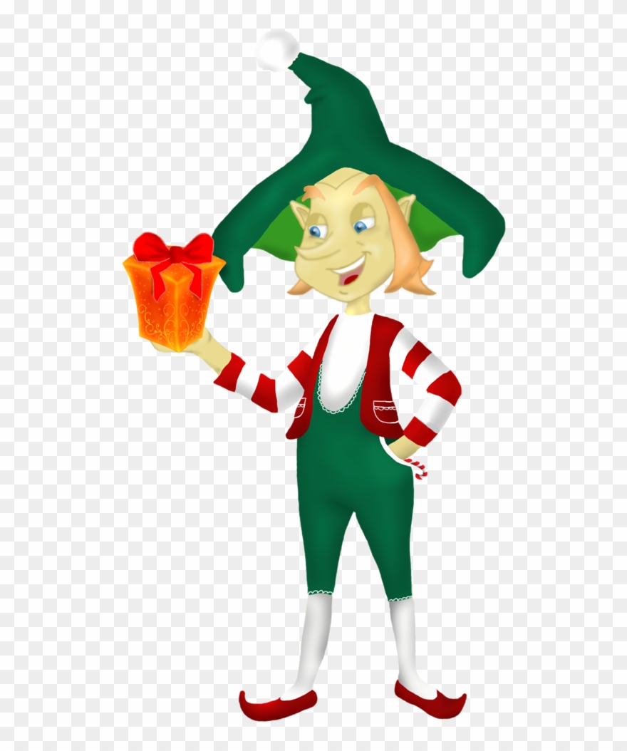 Natal Personagens Christmas Elf, Clip Art, Characters, - Cartoon - Png Download