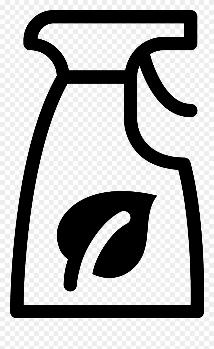 Eco-friendly Cleaning Icon - Green Cleaning Clipart