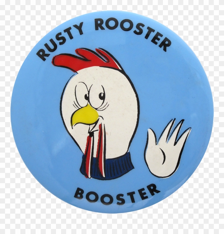 Rusty Rooster Booster - Museum Clipart