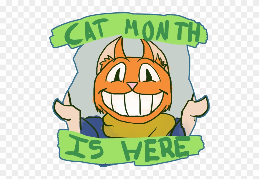 As I'm Sure You're All Aware, July Is Cat Month Clipart