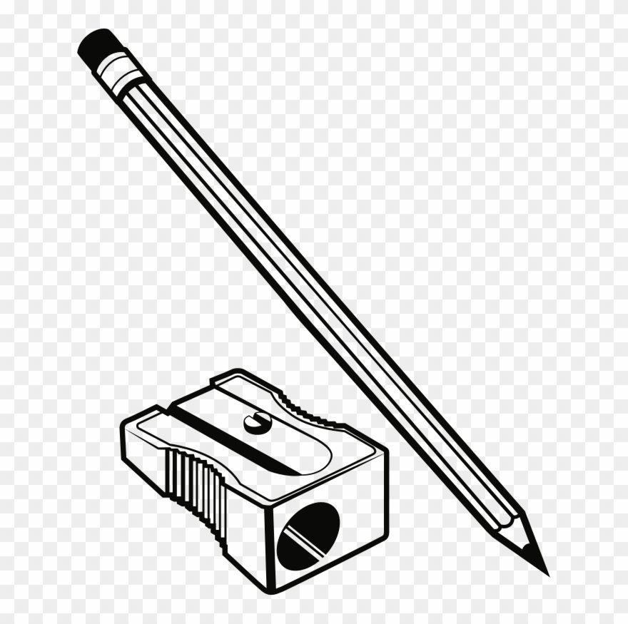 Pencil Sharpeners Line Art Description Technology - Pencil Sharpener Clipart