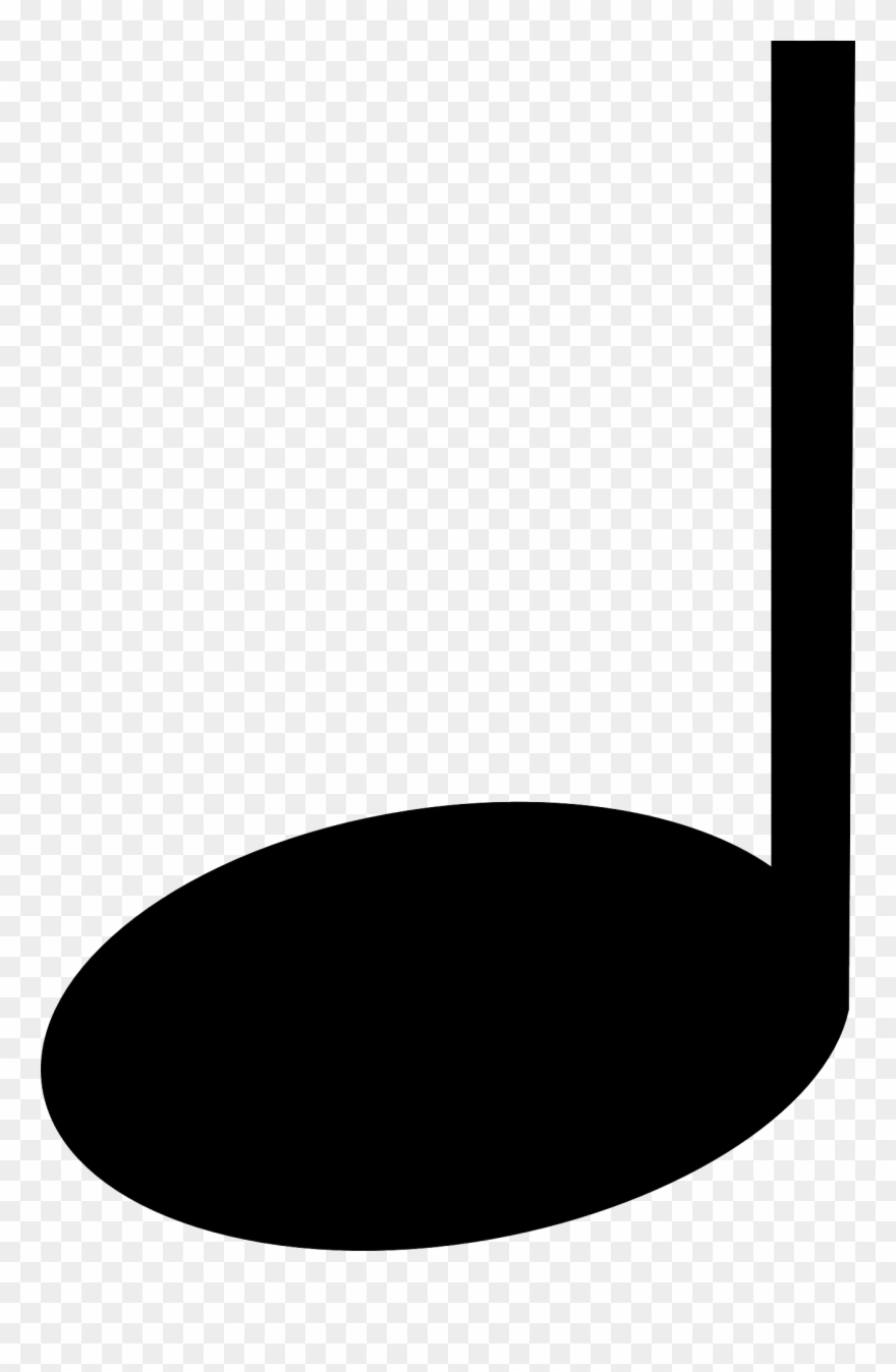 Music Clipart Quarter Note - Clip Art Quarter Note - Png Download