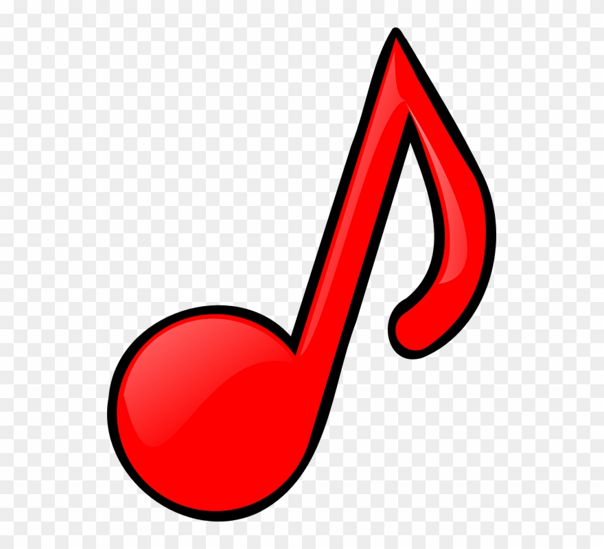 Music Clipart Tune - Colored Musical Notes Clip Art - Png Download