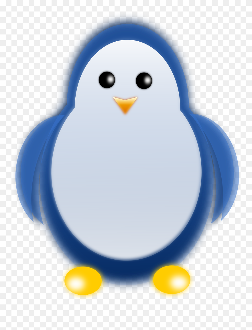 Pajarox Penguin Linux 555px - Penguin Clipart