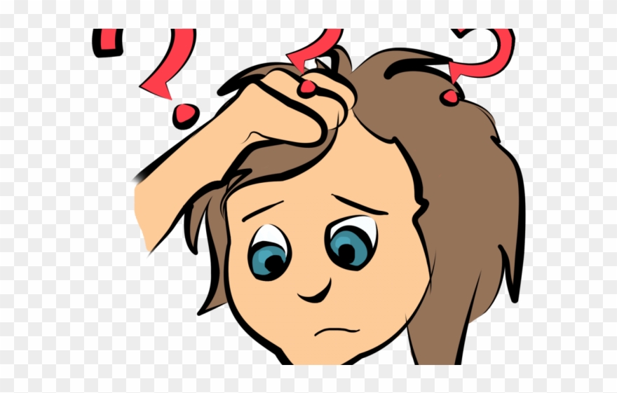 Stressed Mother Cliparts Free Download Clip Art - Clip Art Confused Cartoon - Png Download