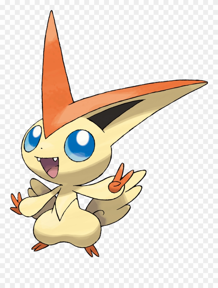 Nintendo Announced Today That Those Who Purchase Pokemon - Pokemon Victini Clipart