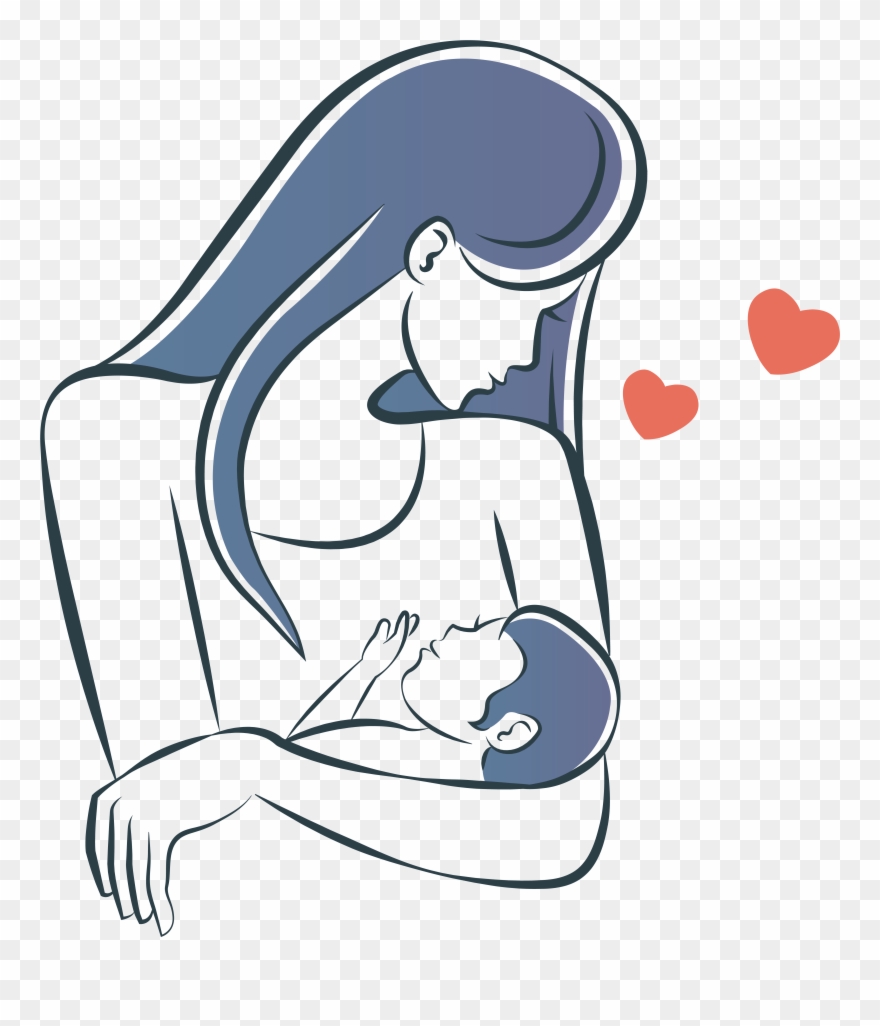 Infant Child Illustration Mom Vector Free Stock Clipart