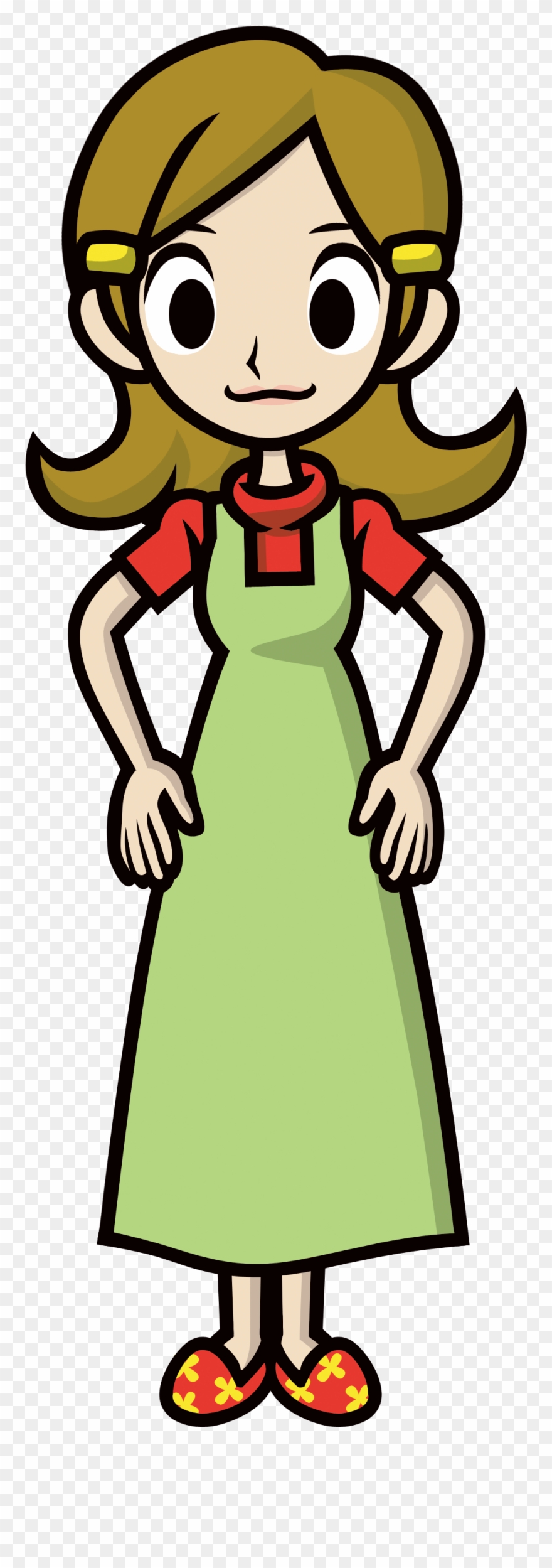 Png Mother Only Transparent - Warioware 9 Volt Mom Clipart