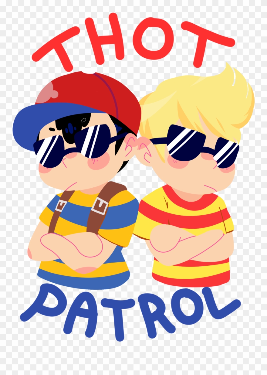 Super Smash Bros For - Ness And Lucas Poster Clipart