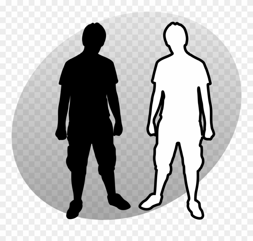 People Png Black And White Clipart Black And White - Black And White People Transparent