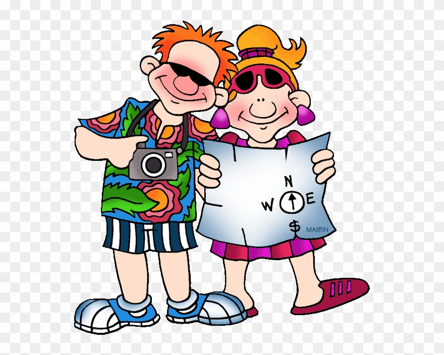 Tourists - Tourist Clipart - Png Download