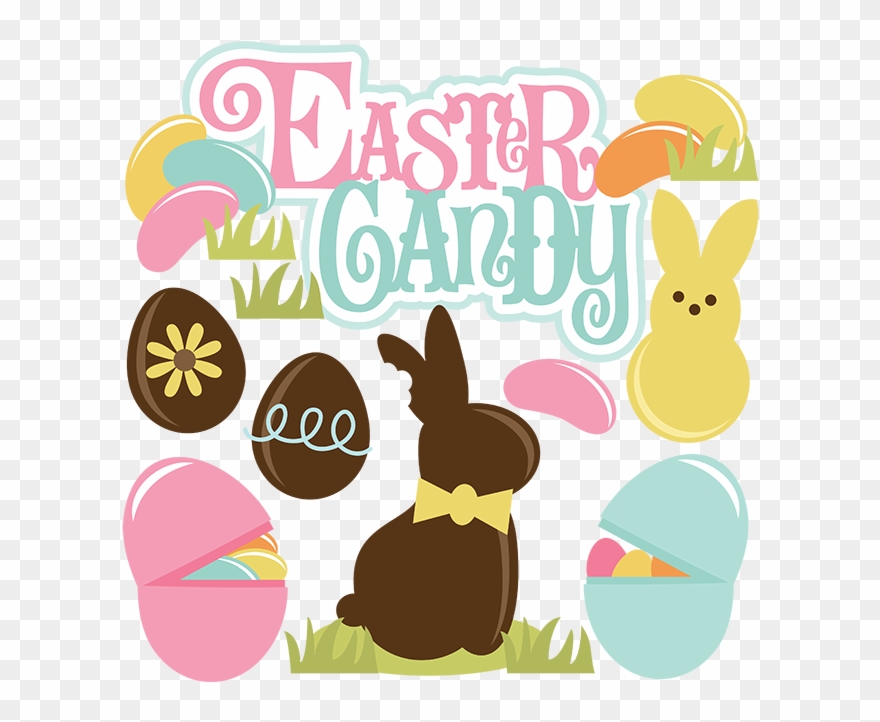 Easter Candy Svg Files For Cutting Machines Easter - Easter Candy Free Art Clipart
