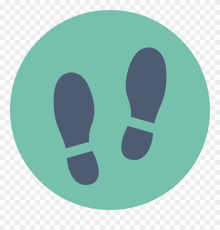 Shoe Prints Png - Icon Foot Clipart