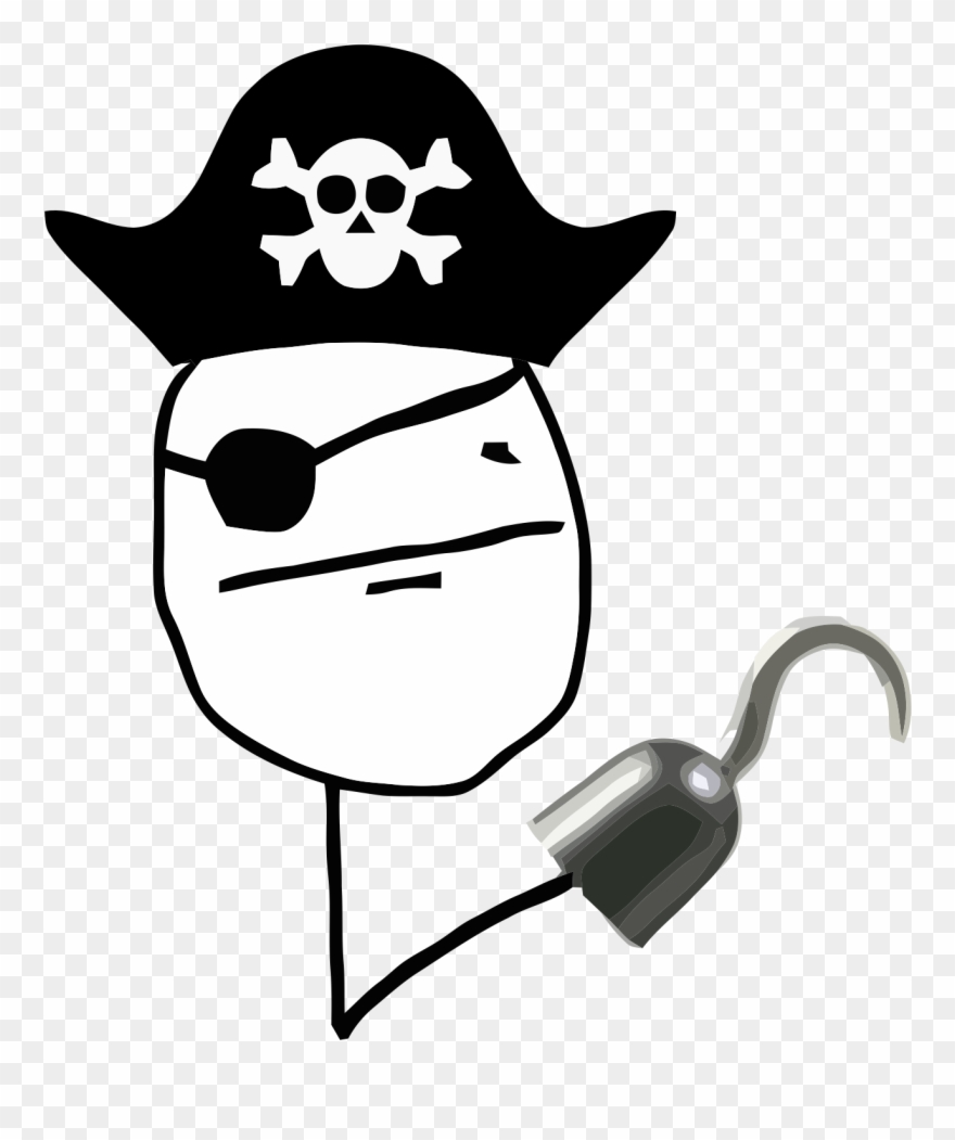 Introduction - Im A Pirate Meme Clipart