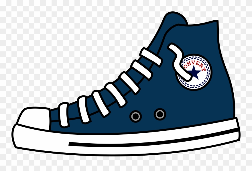 Basketball And Shoes Image Transparent Library Techflourish - Shoe Clipart - Png Download