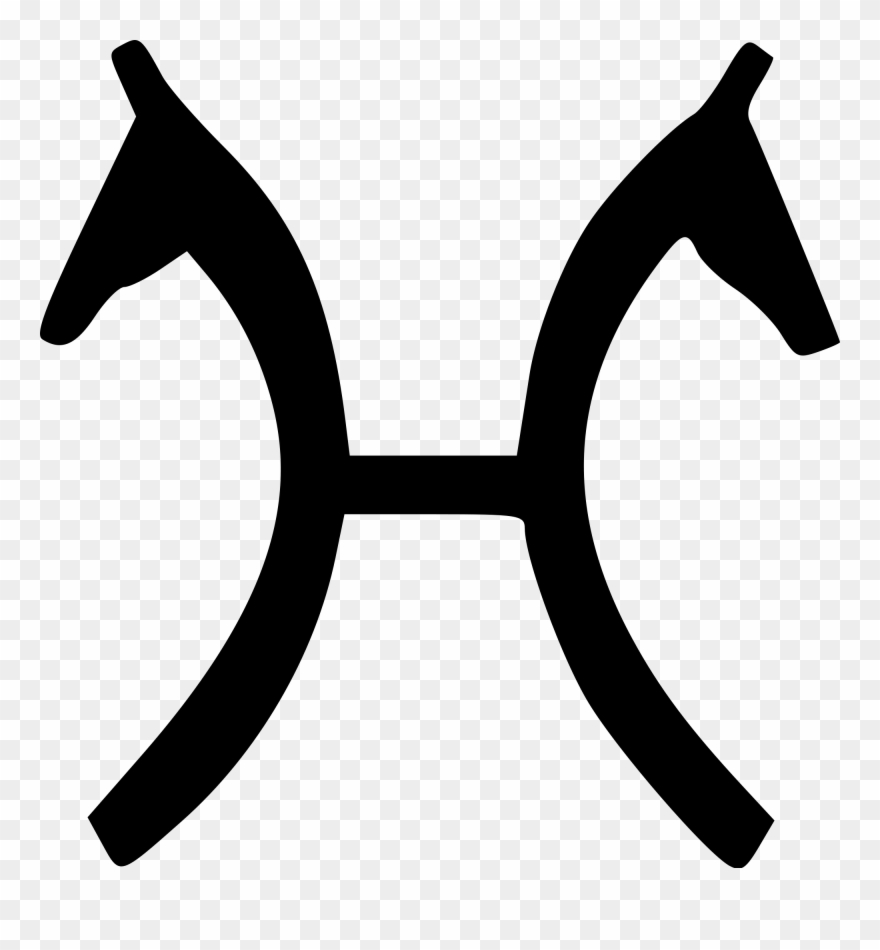 Horse Feet Cliparts Zone Hoof Print Tattoo - Hannoveraner Brandzeichen - Png Download