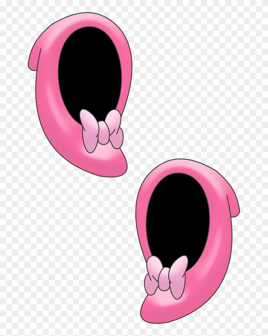 Amazing Minnie Mouse Shoe Clipart Illustration - Sapato Da Minnie Rosa - Png Download